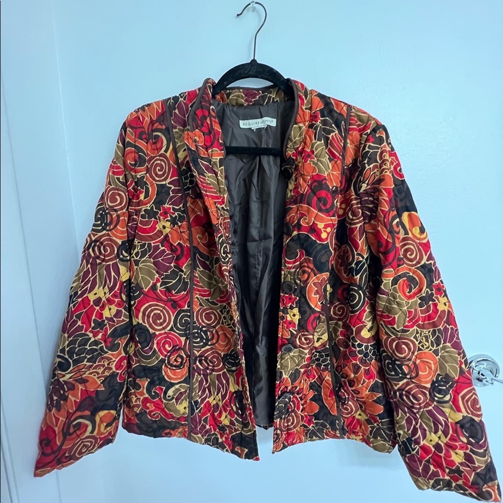 vintage puffer rain jacket!